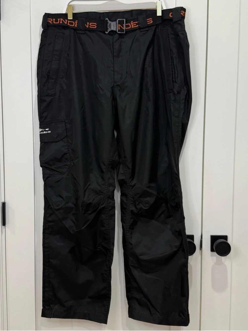 Grundens Weather Watch Pants XXL Black Fishing Waterproof Outdoor Gorpcore Cargo